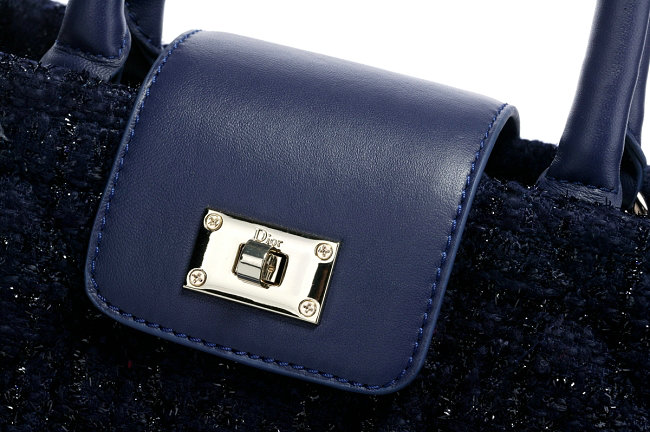 dior milly la foret shopping bag 0905 blue - Click Image to Close